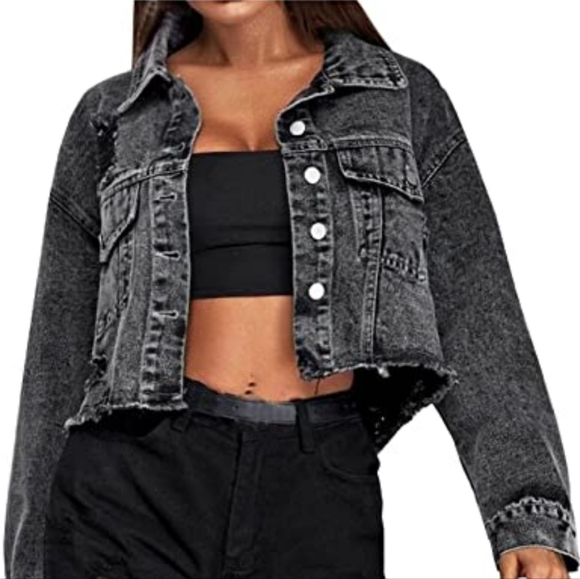 Highway Jeans Jackets & Coats Highway Jeans Cropped Denim Jacket